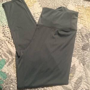 Lululemon Gray High-Waisted Leggings